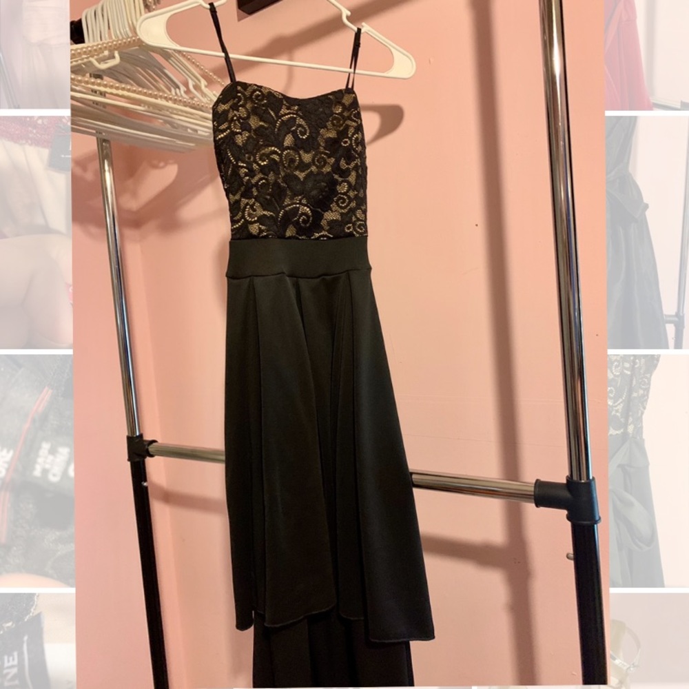 Kimcine Black Lace Dress